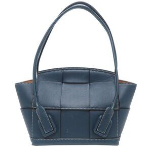 Bottega Veneta Handbag Leather Navy